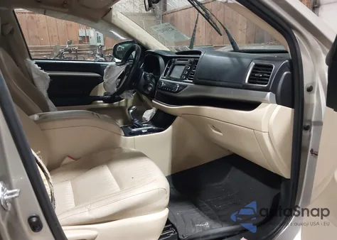 2014 Toyota Highlander Le Plus V6 from USA, damaged, VIN 5TDBKRFH9ES014245